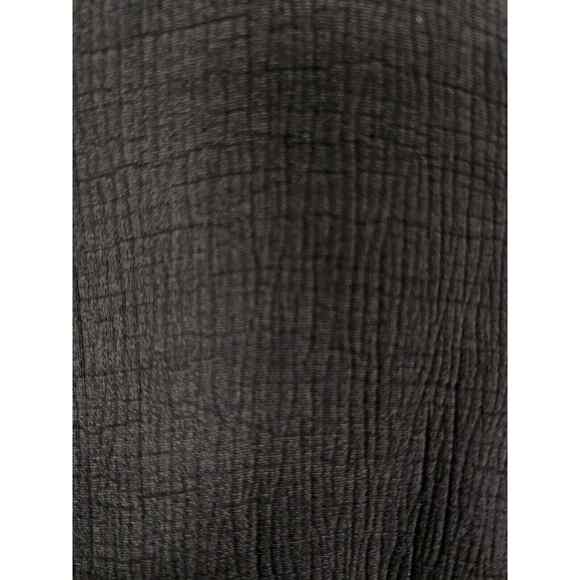 Eileen Fisher Woman's Boxy Silk Blend Black Blazer Zip Jacket No Collar Size M - Picture 13 of 13